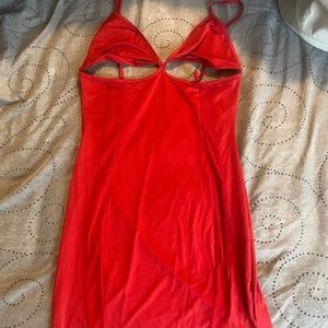 Red shein dress